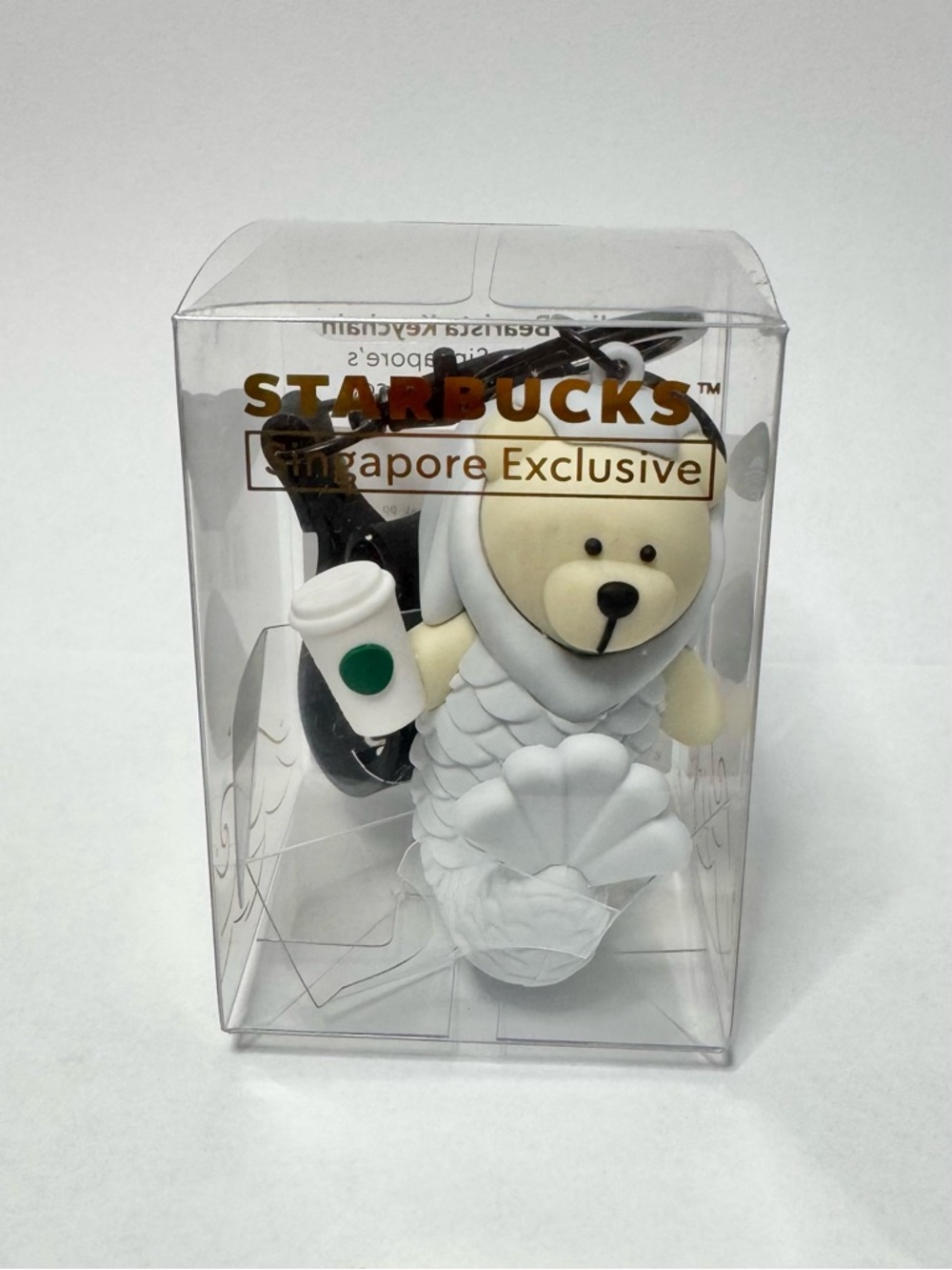 Starbucks Singapore Exclusive Merlion Bearista Bear Keychain - Picture 4 of 4